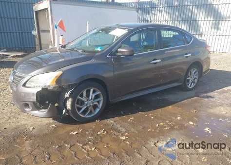2014 Nissan Sentra Sr из США, поврежденный, VIN 3N1AB7APXEY234133
